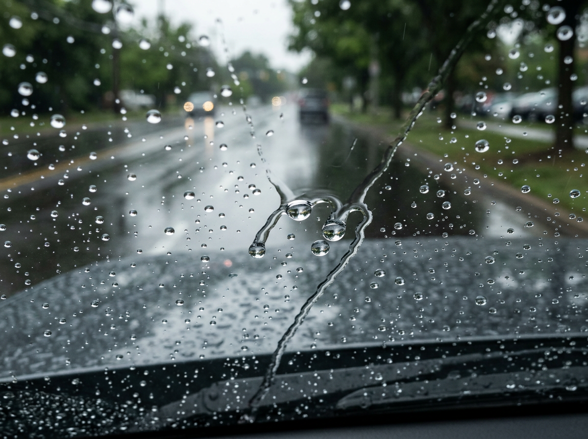 Water beads and clears — Ceramic Glass Coating