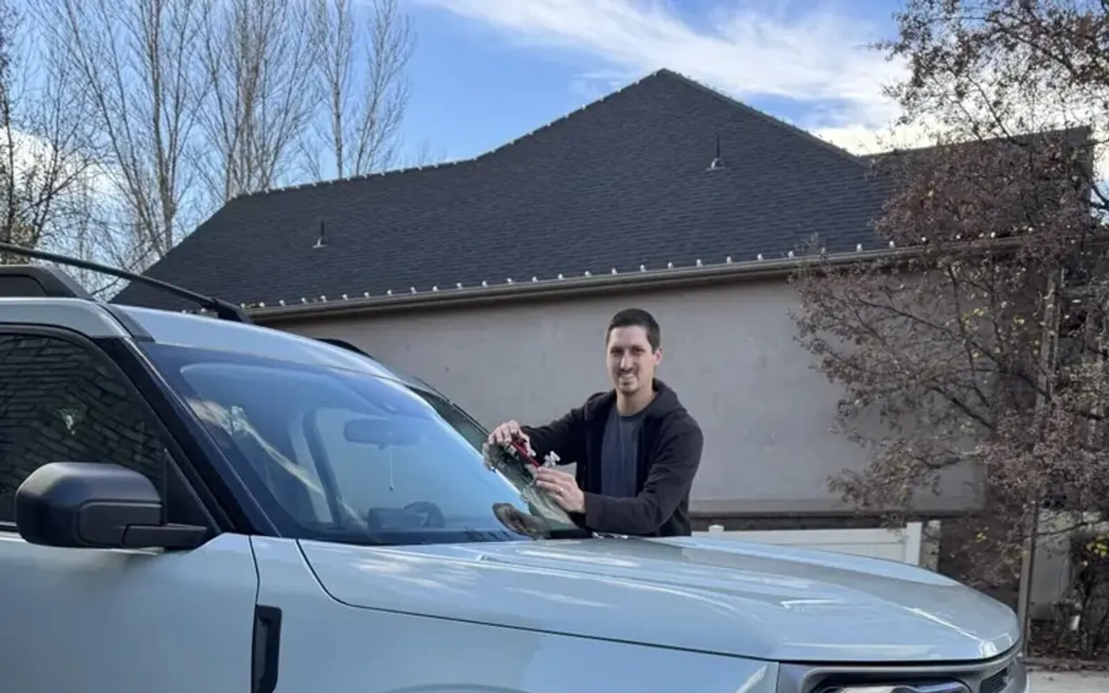 No shop visit — Windshield Rock Chip Repair
