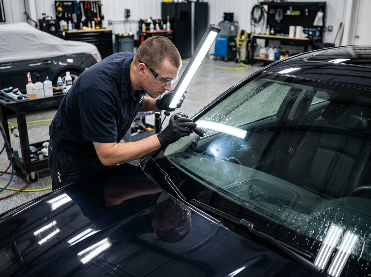 Assess the glass during Ceramic Glass Coating