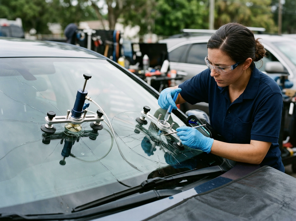 Repair the candidates during Multiple Chip / Crack Repairs