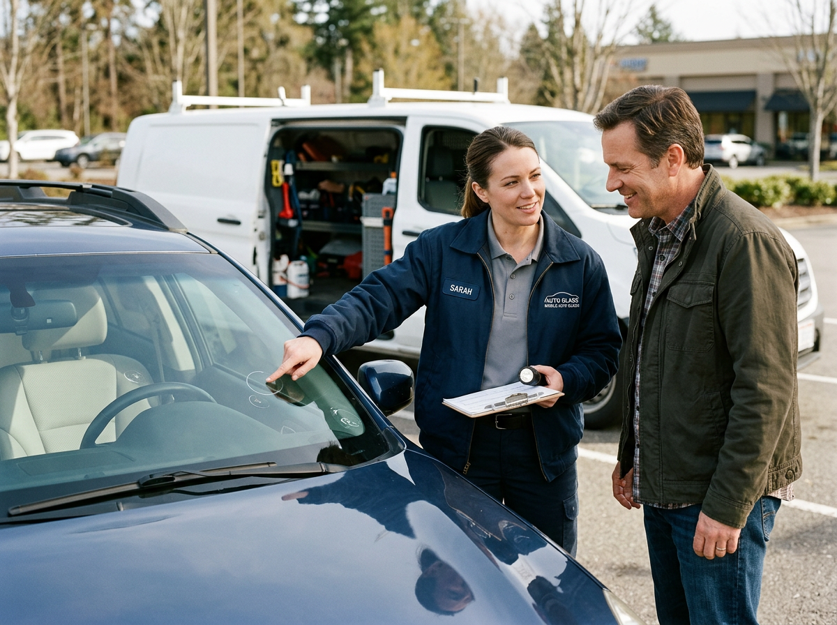 Review together during Multiple Chip / Crack Repairs